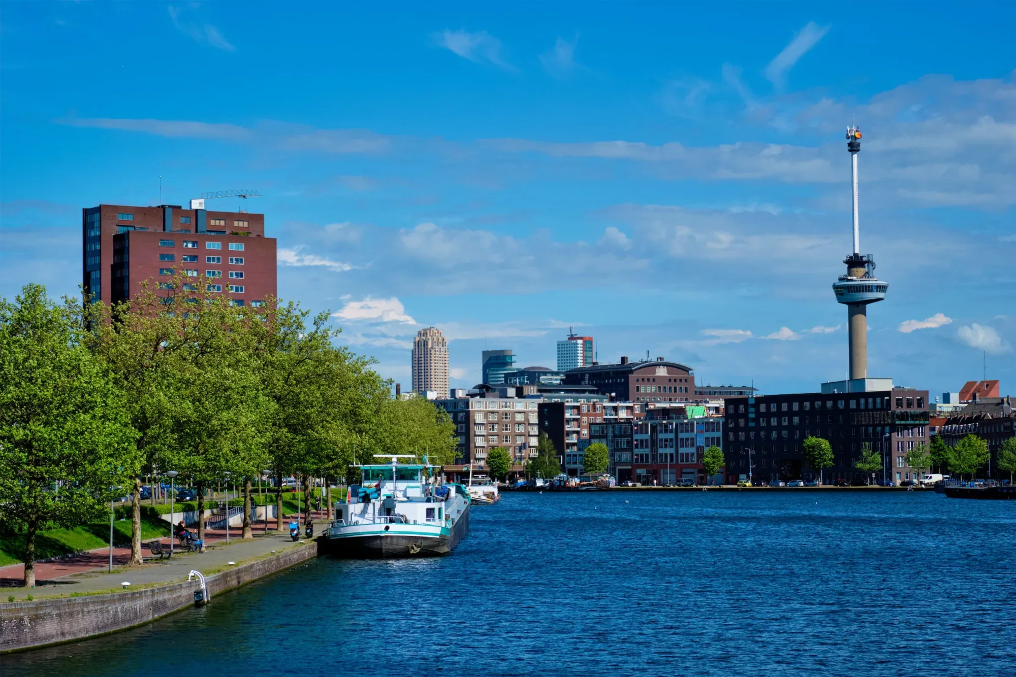 bieden woning Rotterdam euromast maas